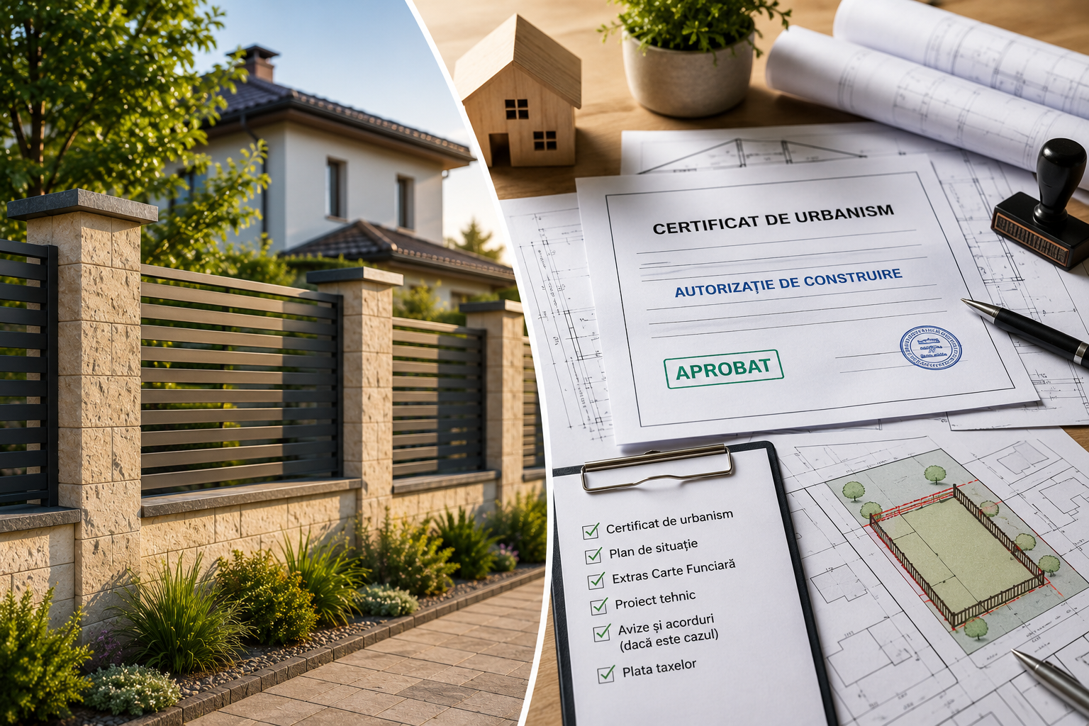 autorizatie constructie gard