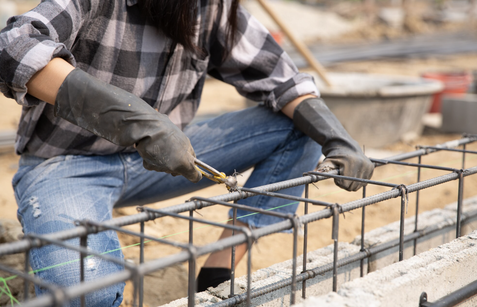 palca beton pe pamant