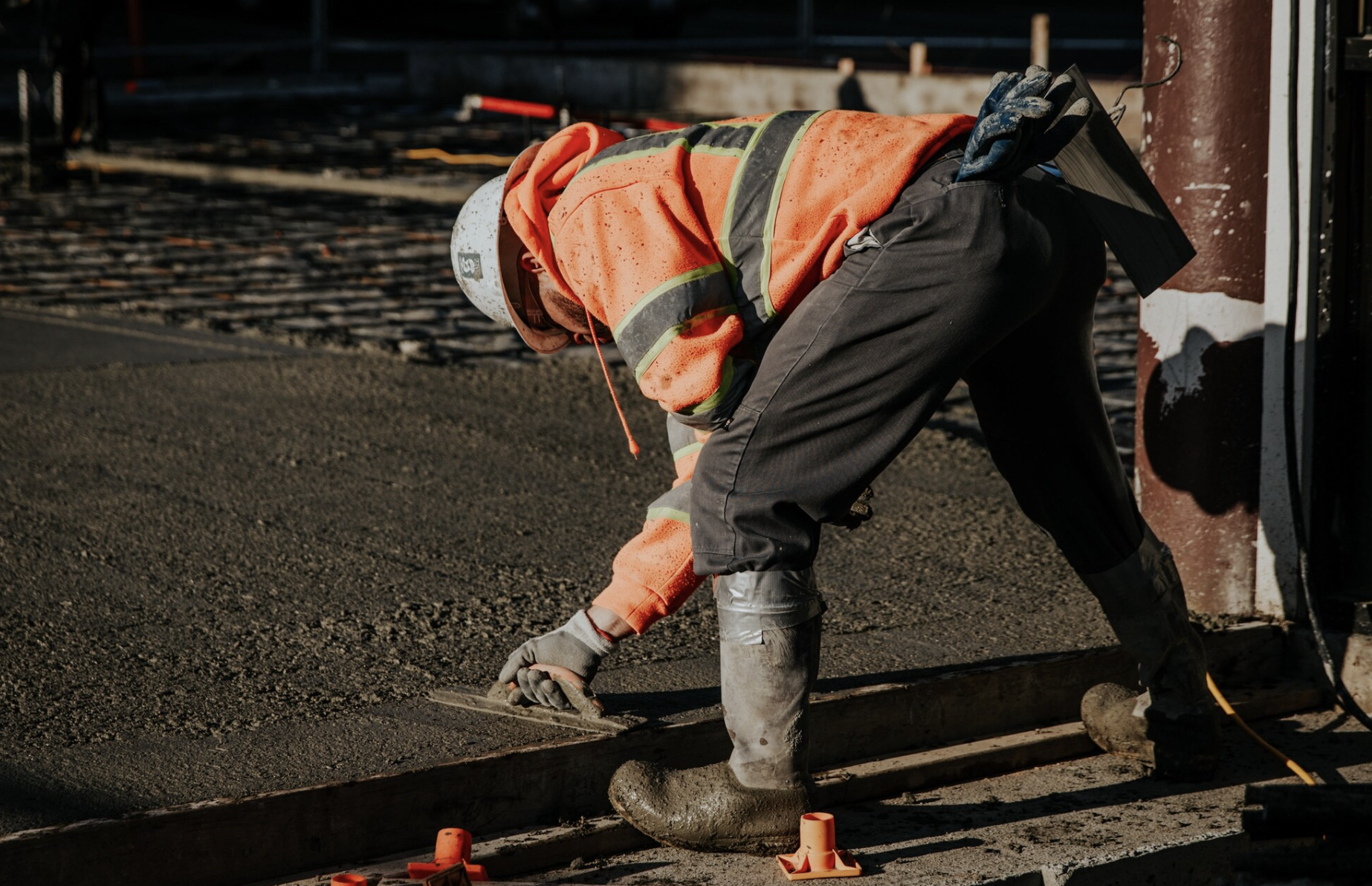 etape turnare placa pamant