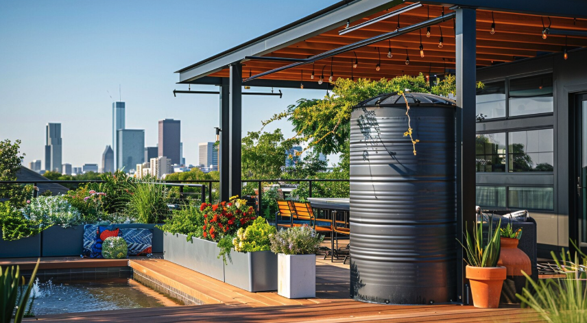 pasi constructie acoperis terasa