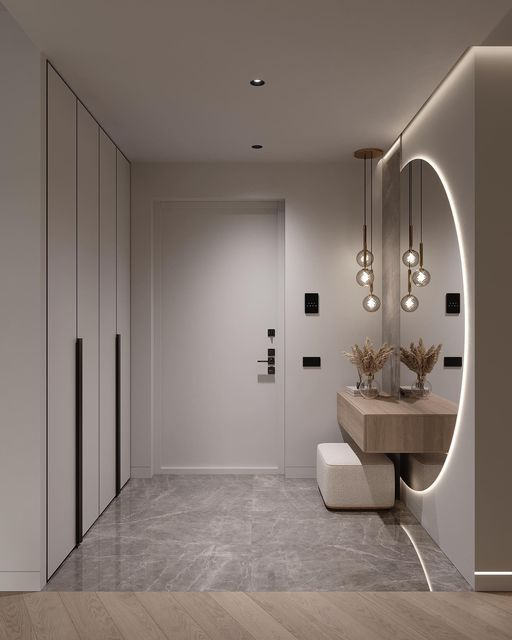 planificare hol modern