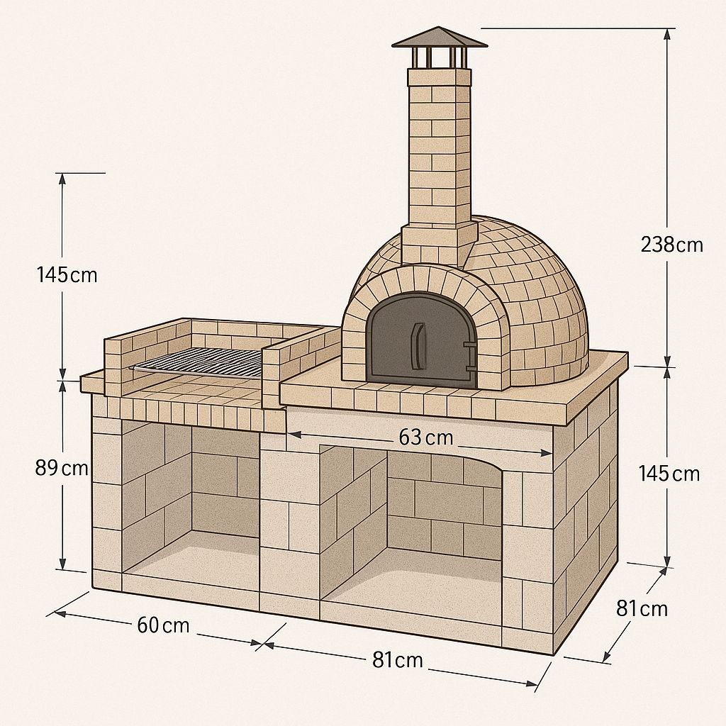 planificare constructie cuptor lemne